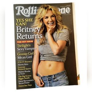 Britney Spears Collectible Rolling Stone Magazine December 11th 2008 #1067